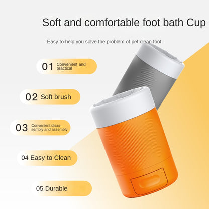 Pet Paw Cleaner Cup – No More Muddy Floors